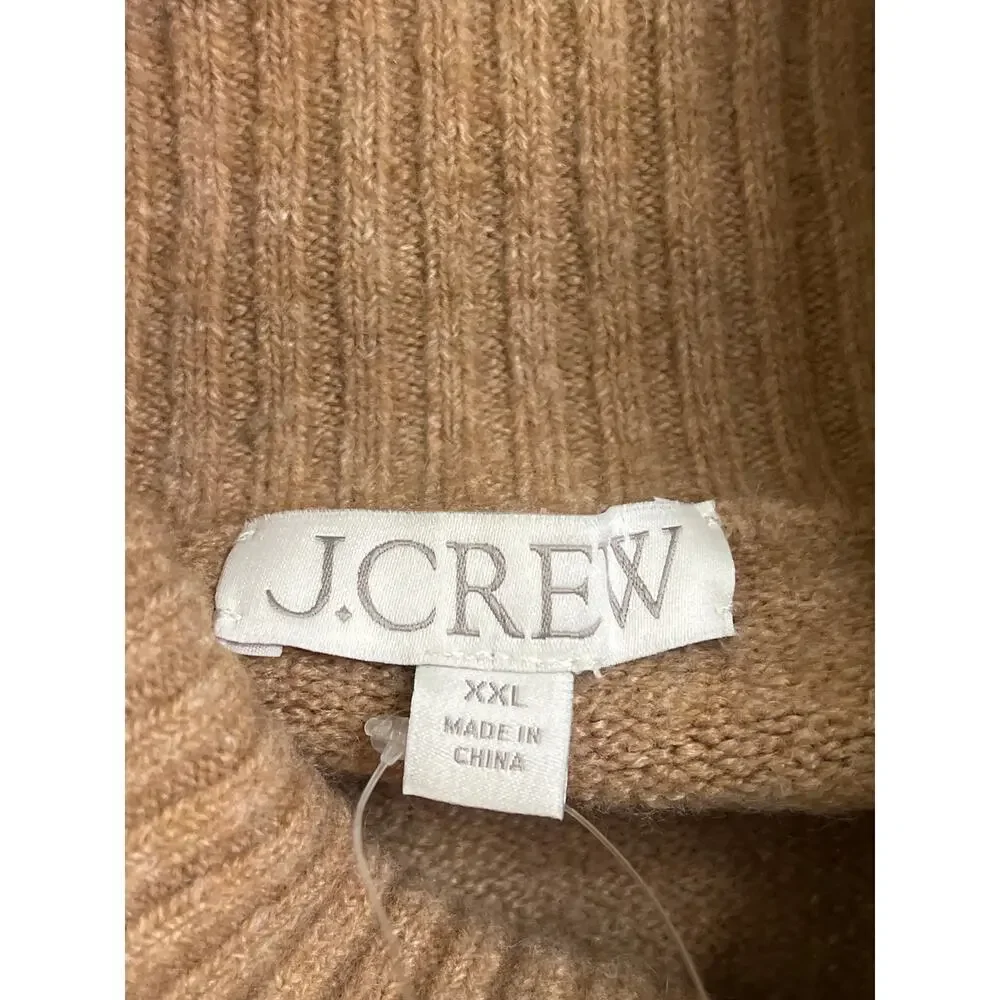 J. Crew Turtleneck sweater wool blend Supersoft yarn, size XXL, MSRP $128, CE716
